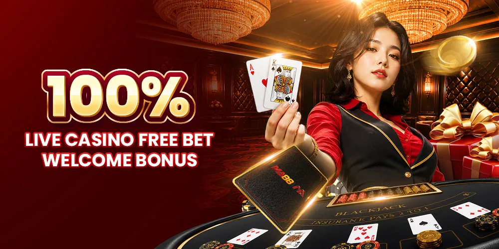 MA88 Promotions Malaysia 100% Live Casino Welcome Bonus